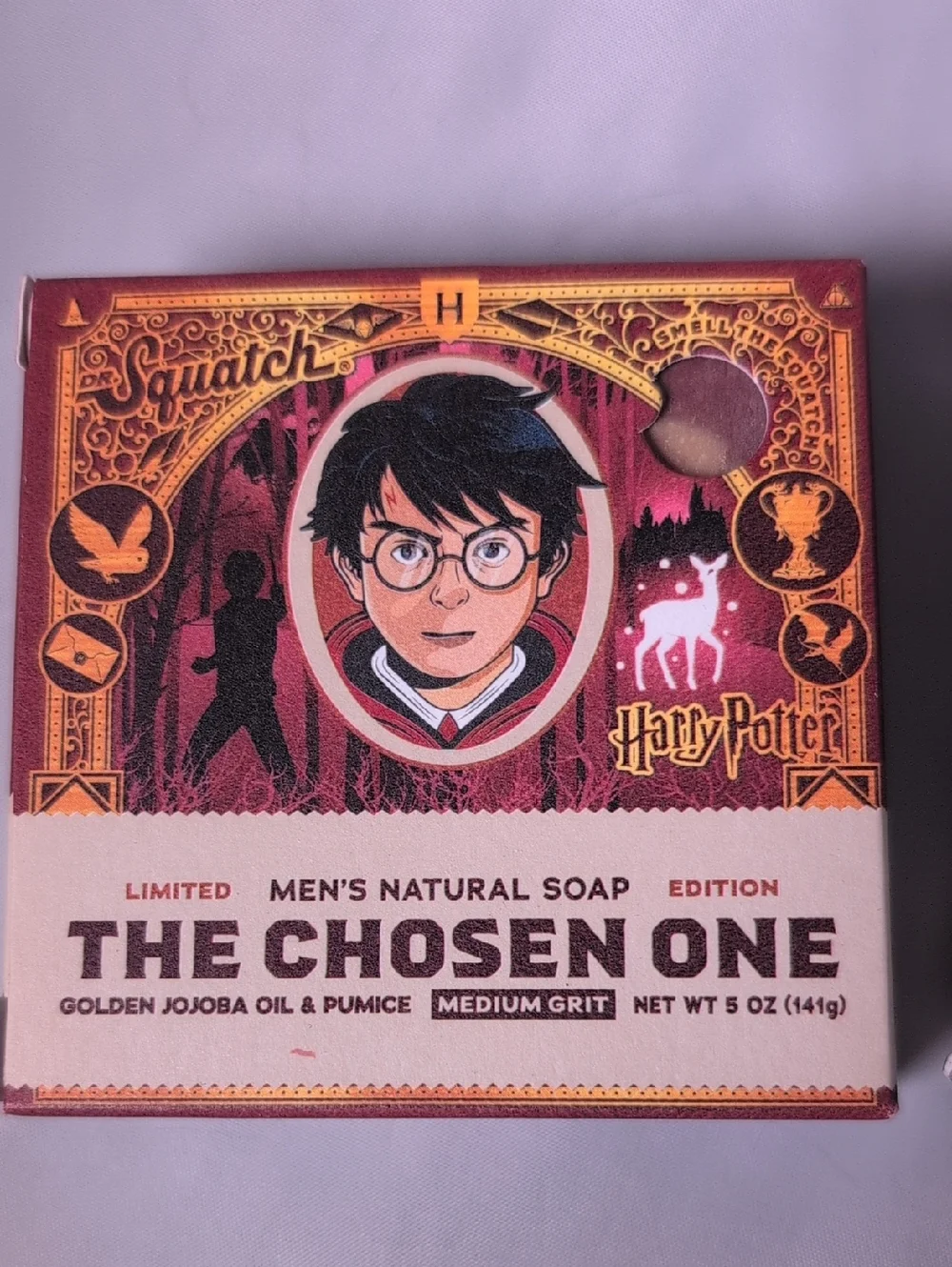 Dr. Squatch 2 Bars of Harry Potter Themed Soap